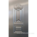 Decorative embossed metal plate